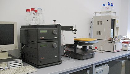 Blick in das HPLC-Labor